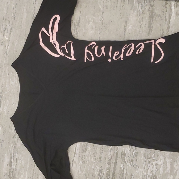 BRAND NEW Heart And Letter Graphic Nightdress / Sleepshirt - Picture 4 of 6